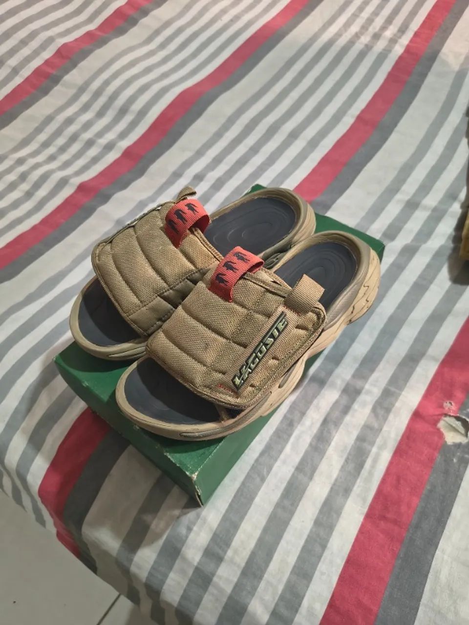 Chinelo Slide Lacoste 