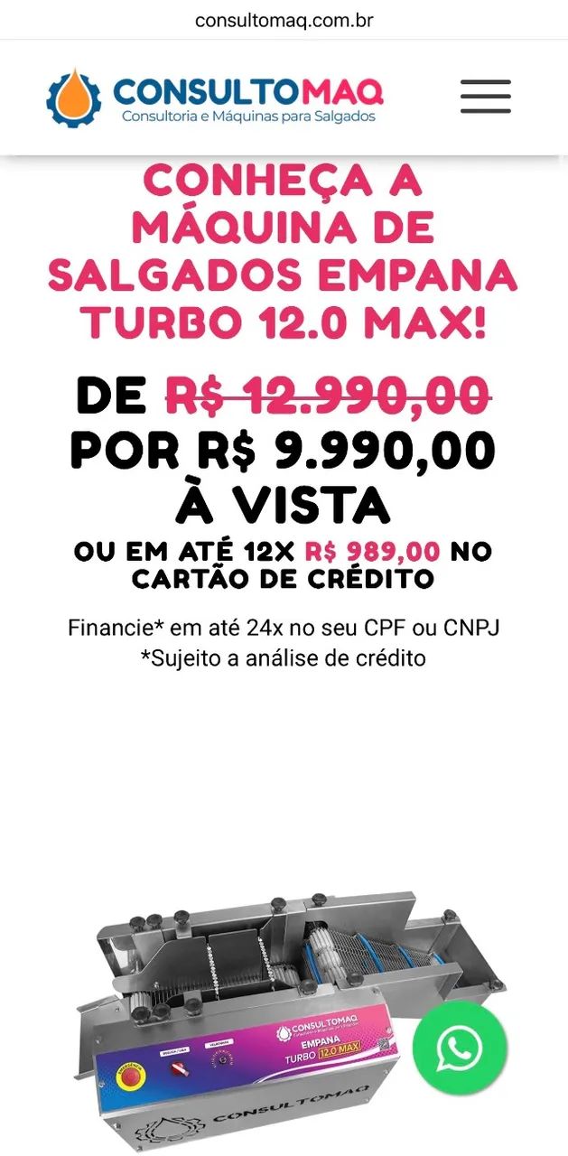 Empanadeira Consultomaq 12.0 max - Foto 2