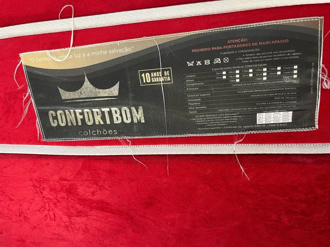 Cama box com motor de massagem e cabeceira  - Foto 4