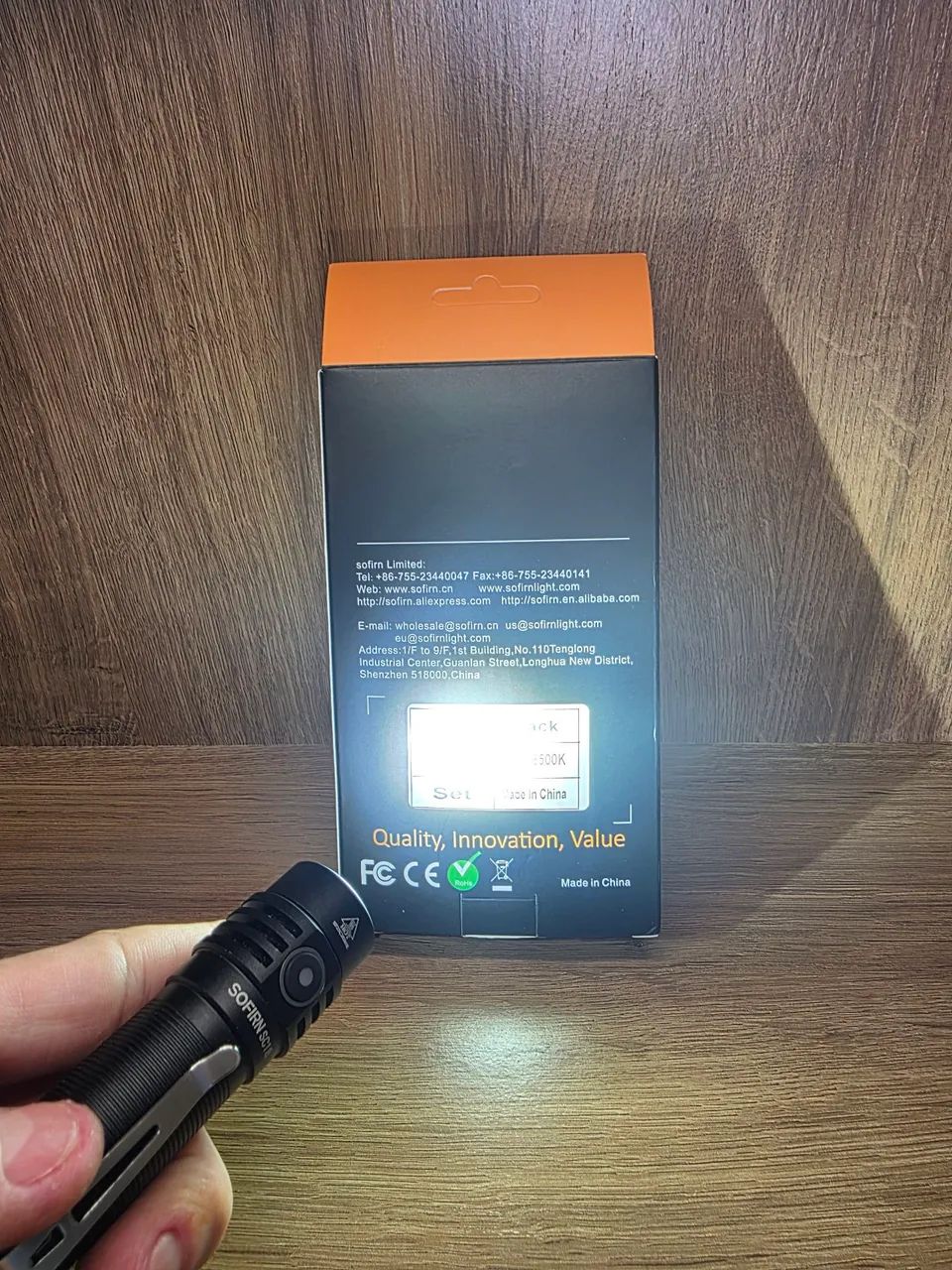 Lanterna Sofirn IF24 RGB 2000 lumens 251 metros - Foto 5