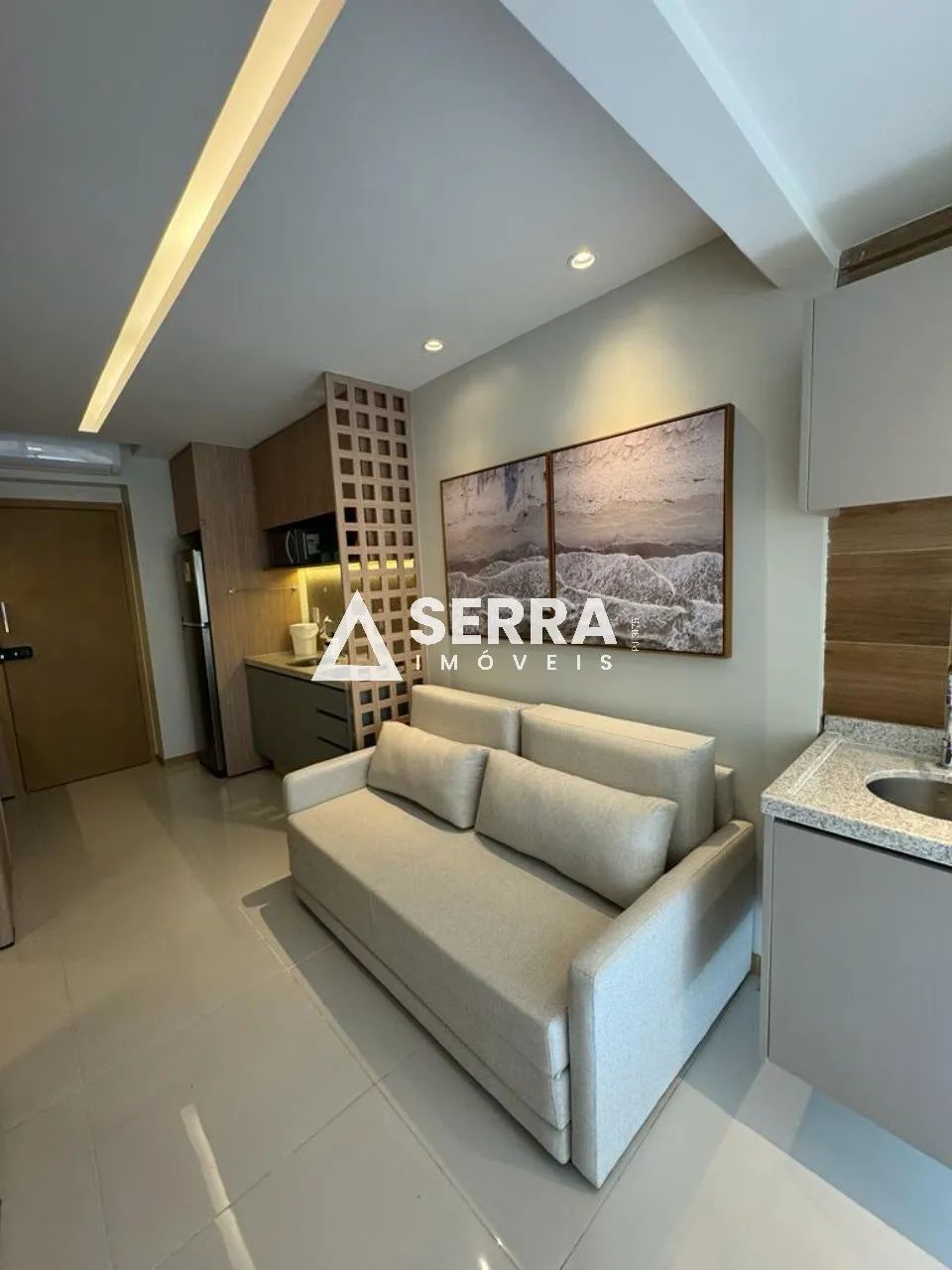 Barra | Studio | 29m² | Vista Mar | Finamente Decorado | Total Conforto e Segurança - Foto 3