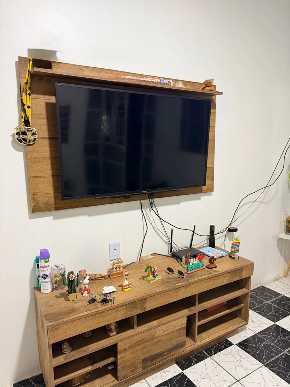 Rack e painel de Tv