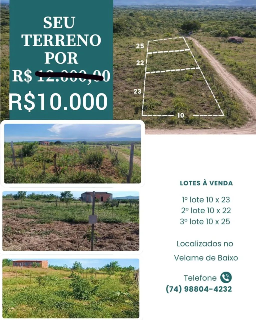 Terreno - Velame 