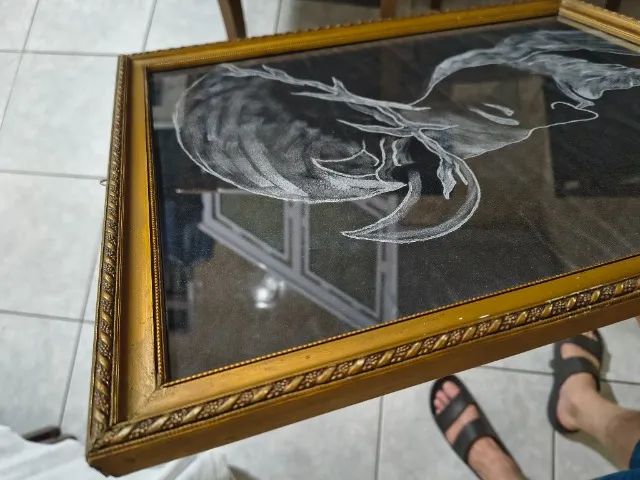 quadro de fundo veludo - Foto 3