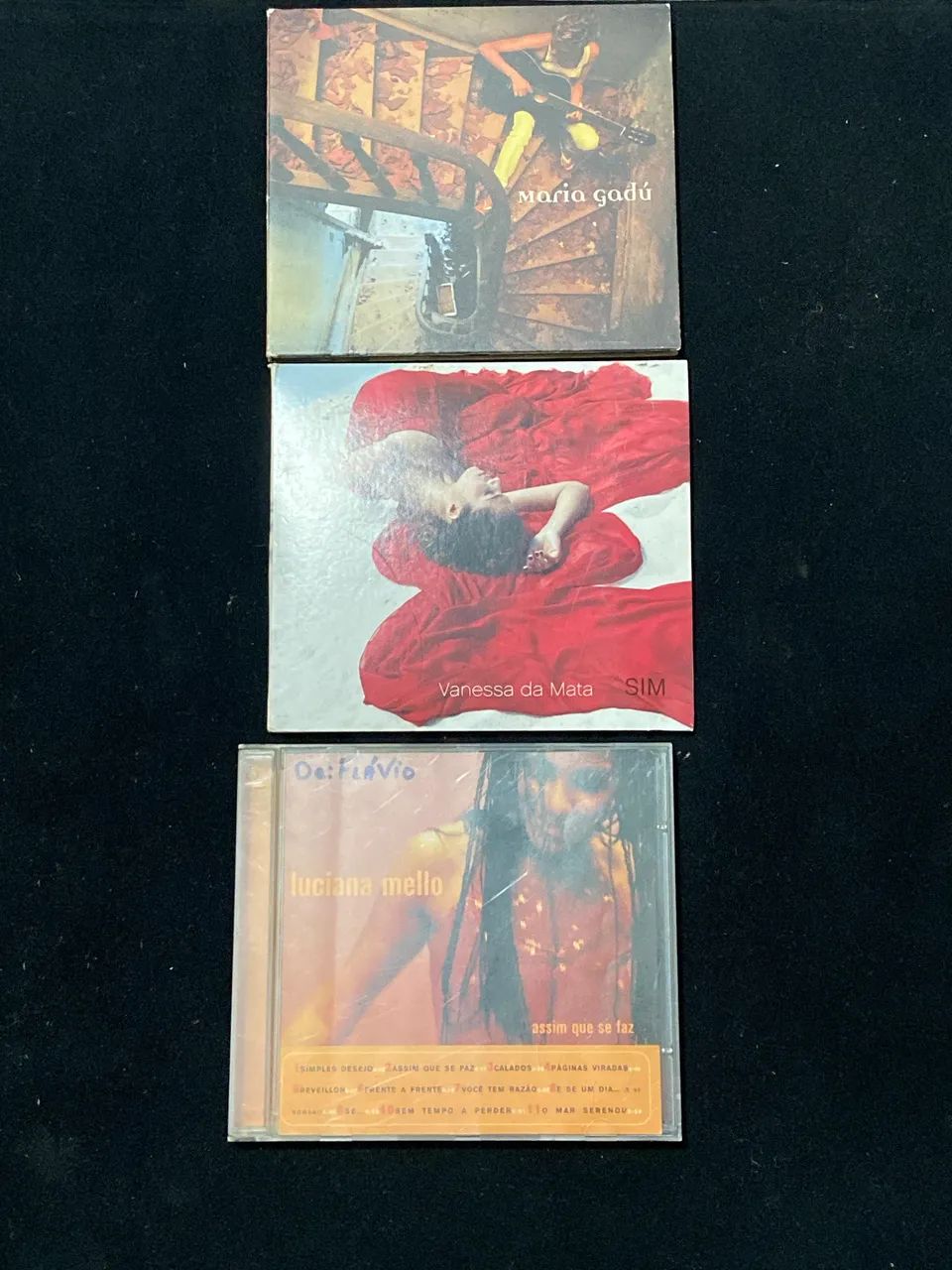 Kit CD mpb - Vanessa da mata + Maria Gadu * Luciana Mello