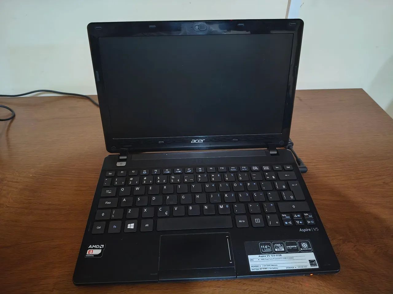 Netbook Acer 11.6 Led Aspire V5 - Foto 4