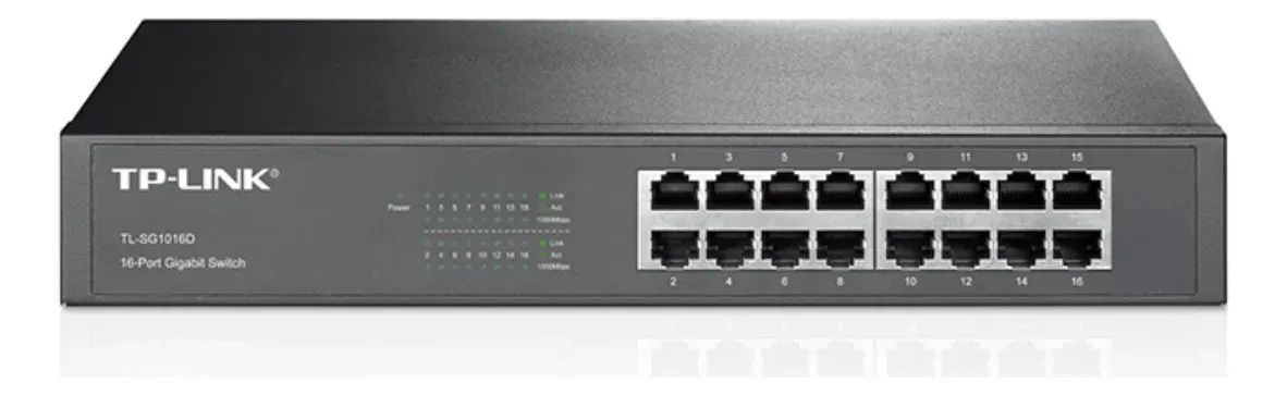 Switch TP-Link TL-SG1016D Switch série 10/100/1000MBPS - Foto 2