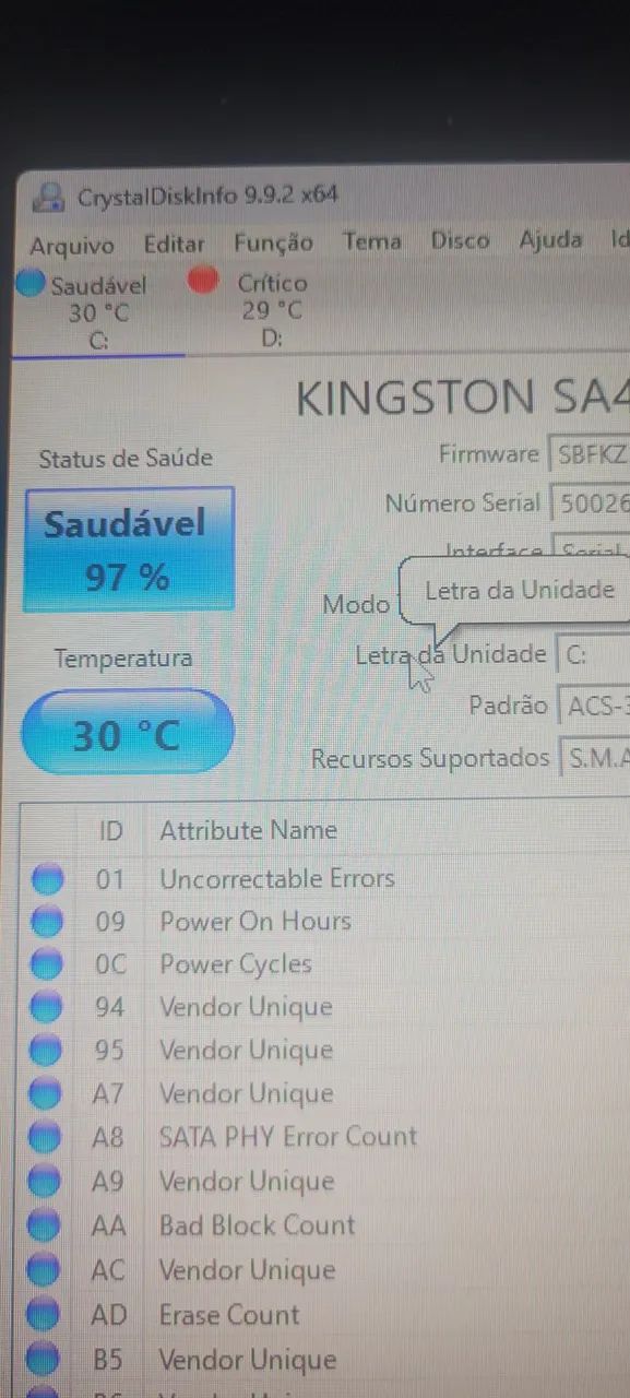Ssd Kingston 960gb - Foto 2