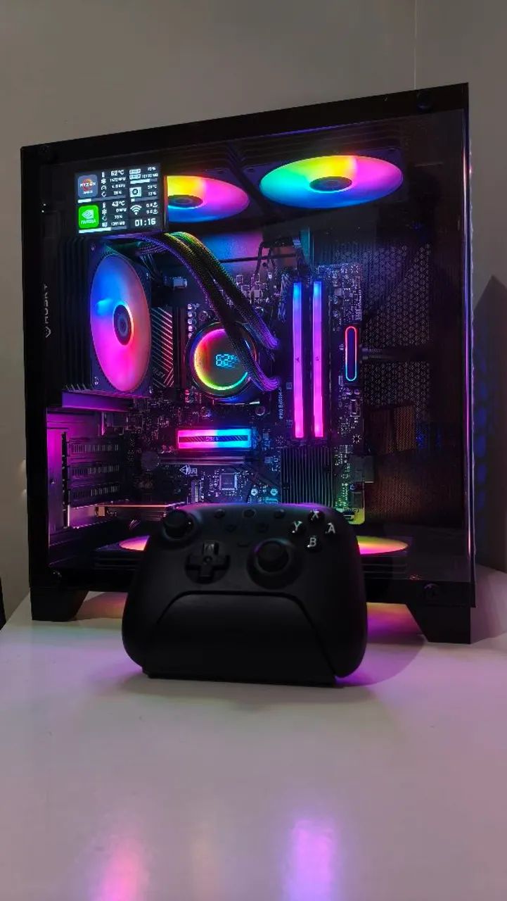 PC GAMER NOVO NO PLÁSTICO
