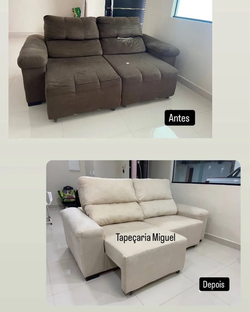 Tapeçaria Miguel - Reforma Sofá  - Foto 2