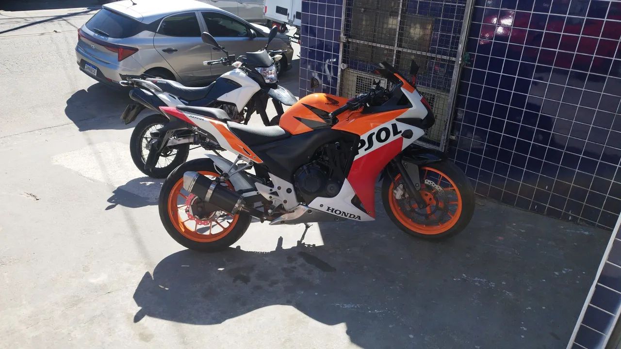CBR 500r com kit da Repsol - Foto 2
