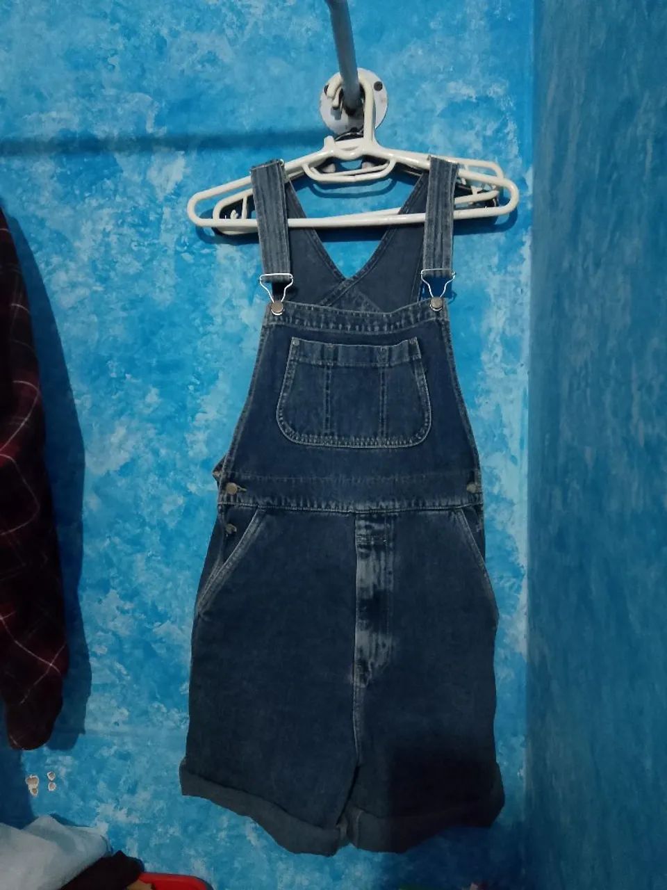Macacão jardineira jeans vintage cgc - Foto 4