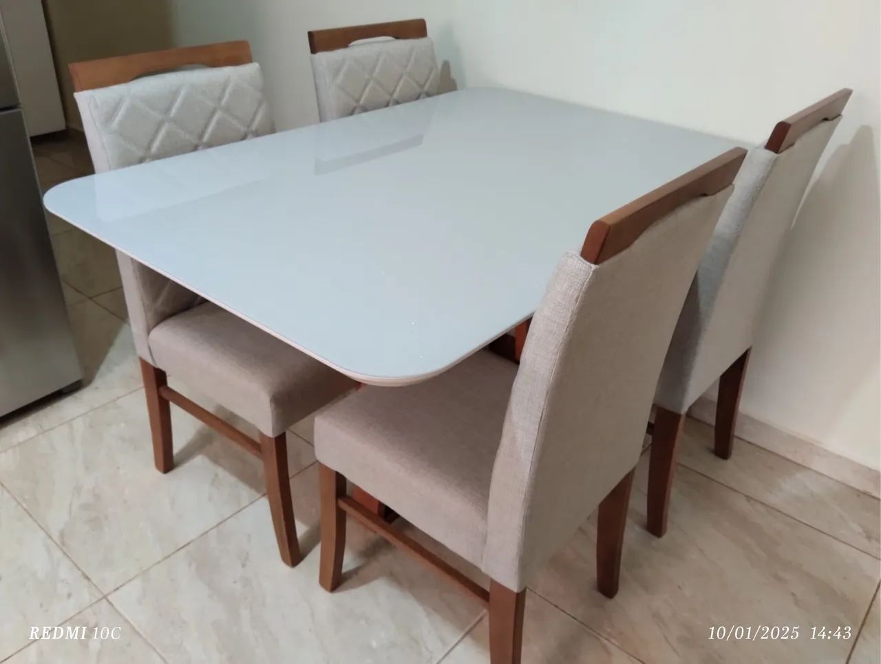 Mesa nova de jantar Madeira  - Foto 2