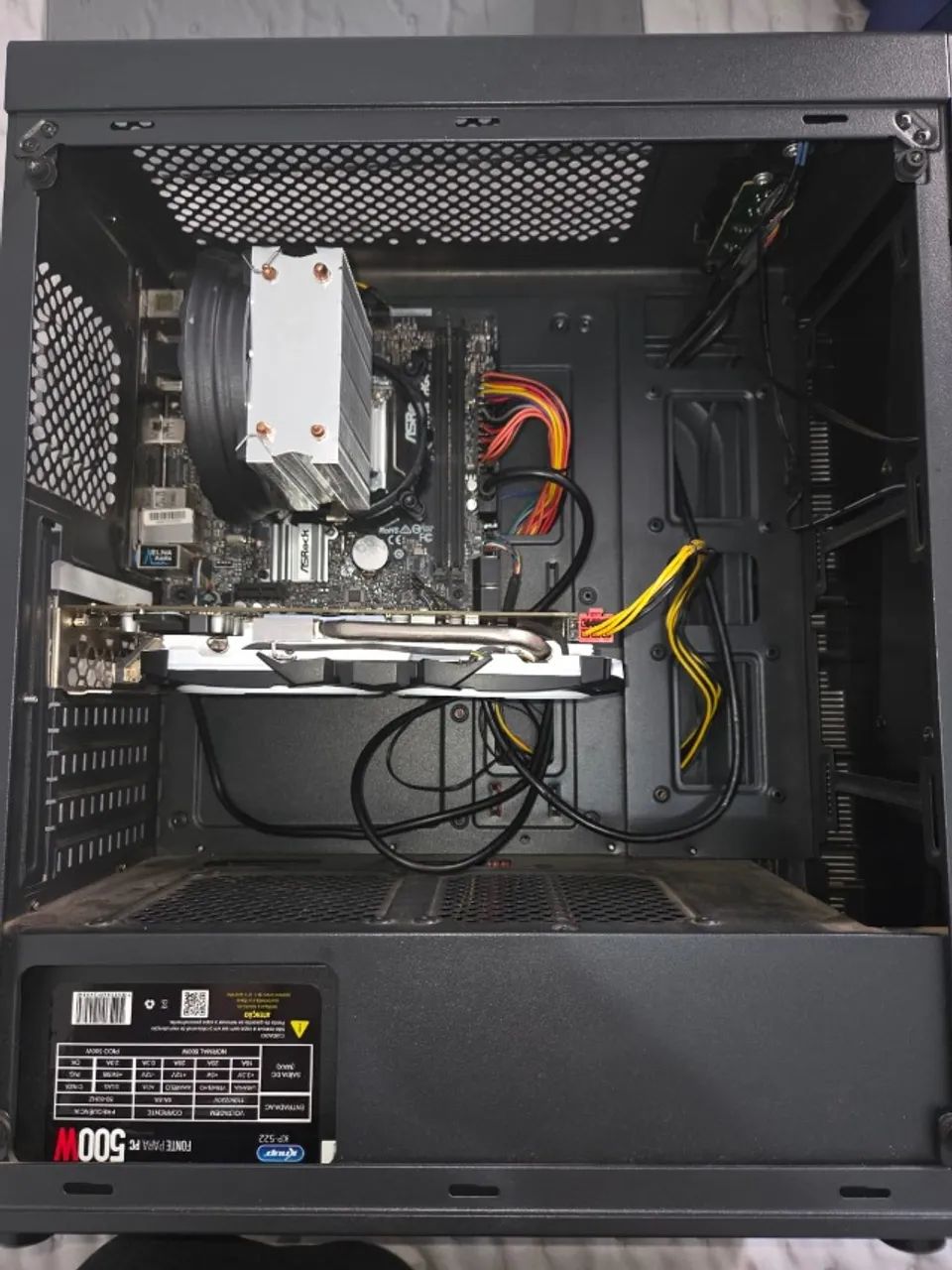 KIT PC GAMER BASE - i3 + H310 + Fonte + Gabinete + Cooler (LEIA DESCRIÇÃO) - Foto 5