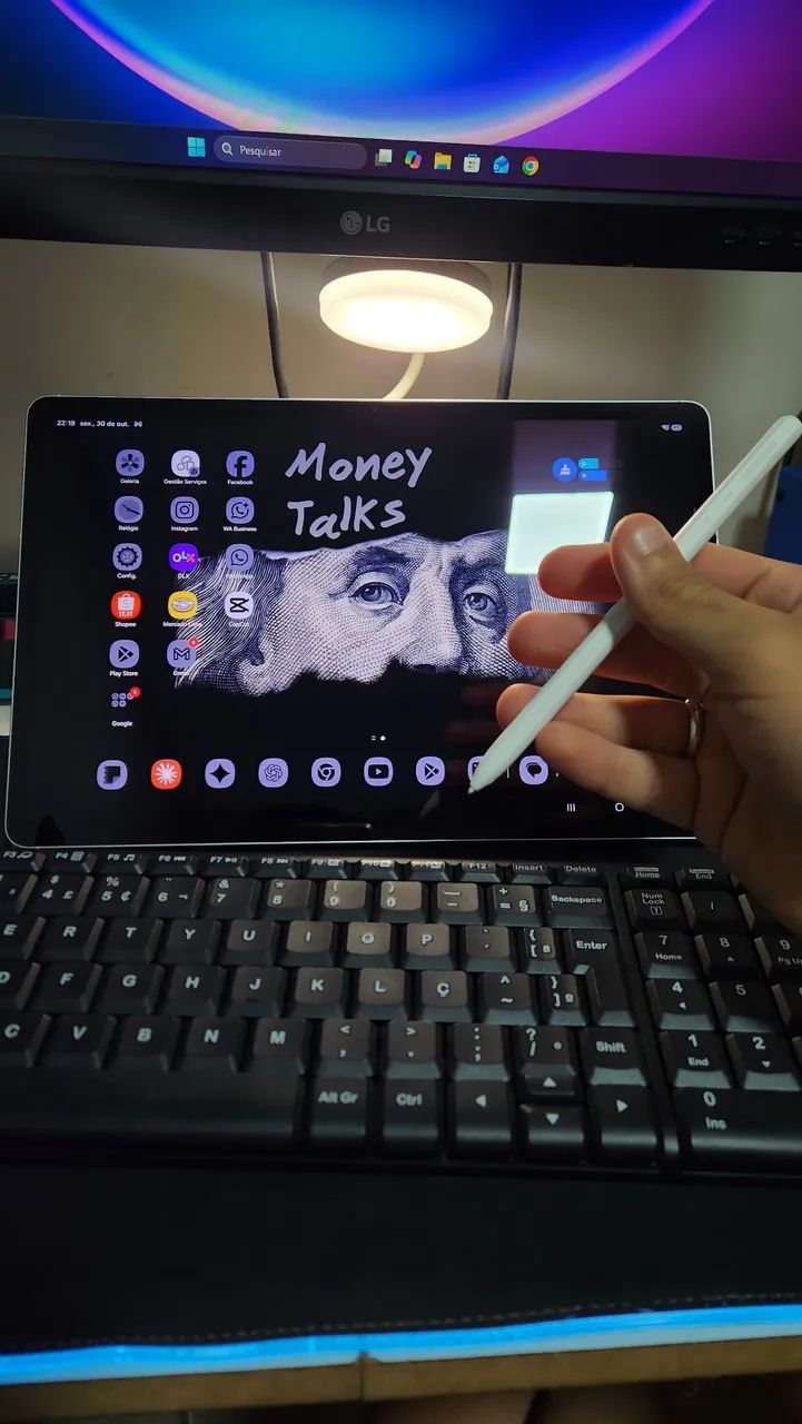 Tablet S10 Fe+ | 128gb | troco em mac - Foto 2