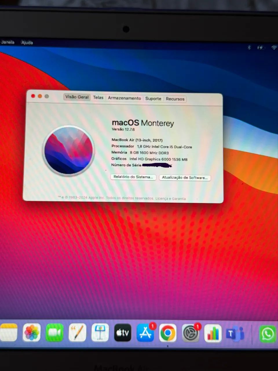 MacBook Air prata  - Foto 3