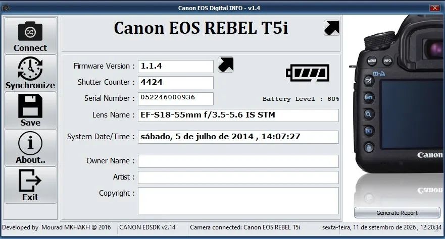 canon t5i - Foto 4