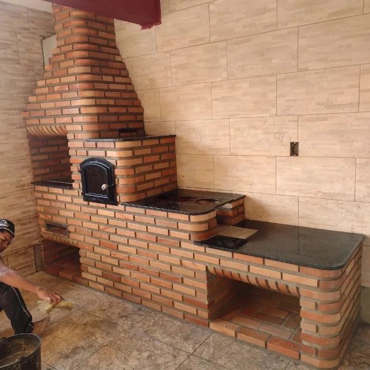 Churrasqueira e fogão a lenha  - Foto 4