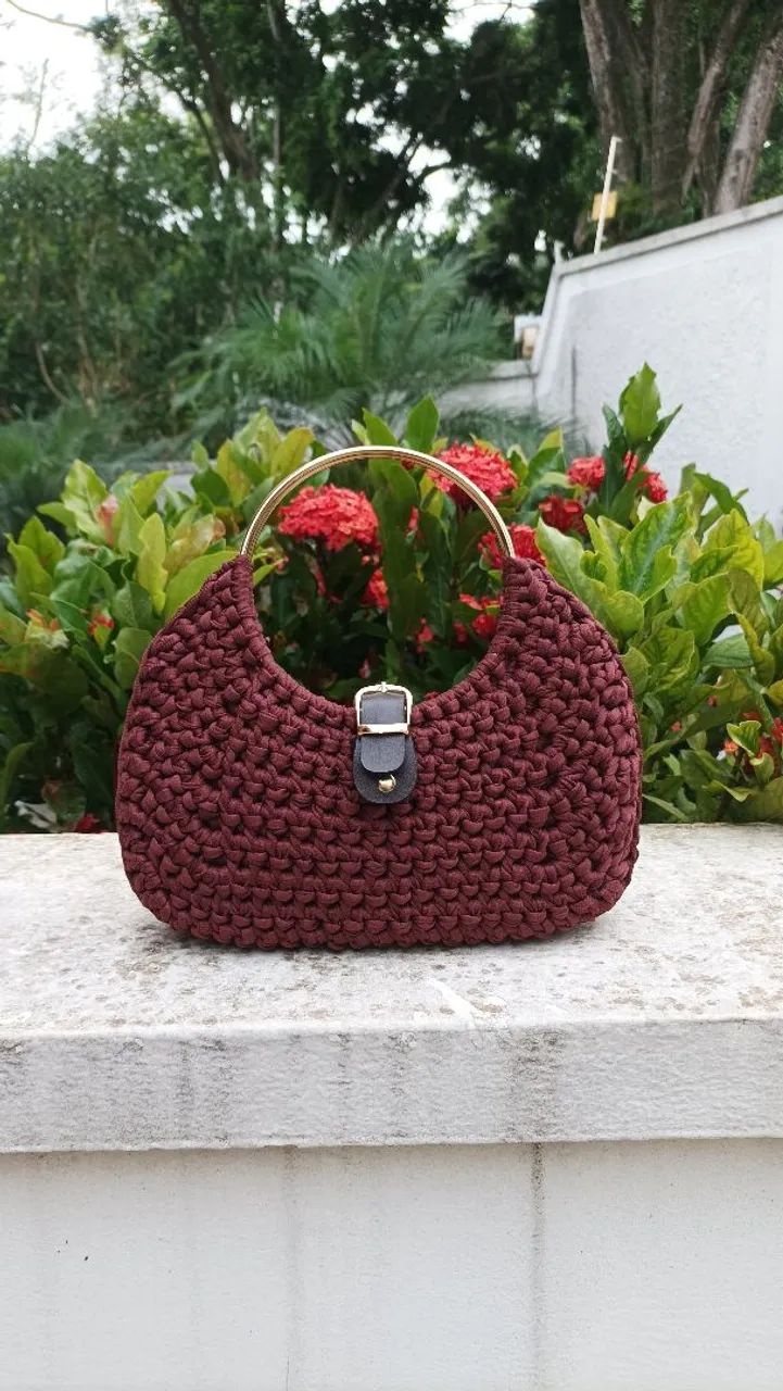 Bolsa Polar em Crochê - Foto 3