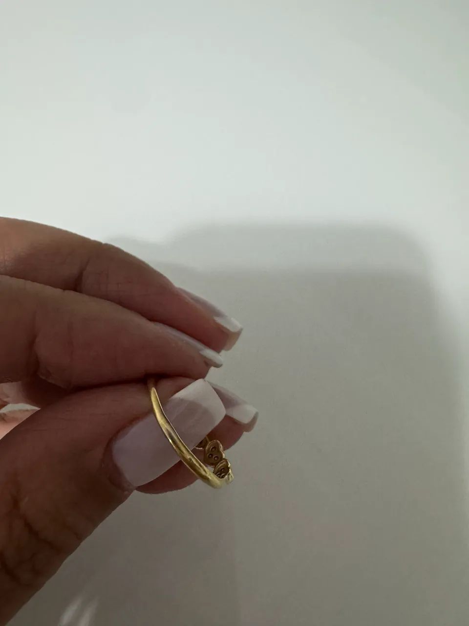 Anel de ouro com brilhantes  - Foto 3