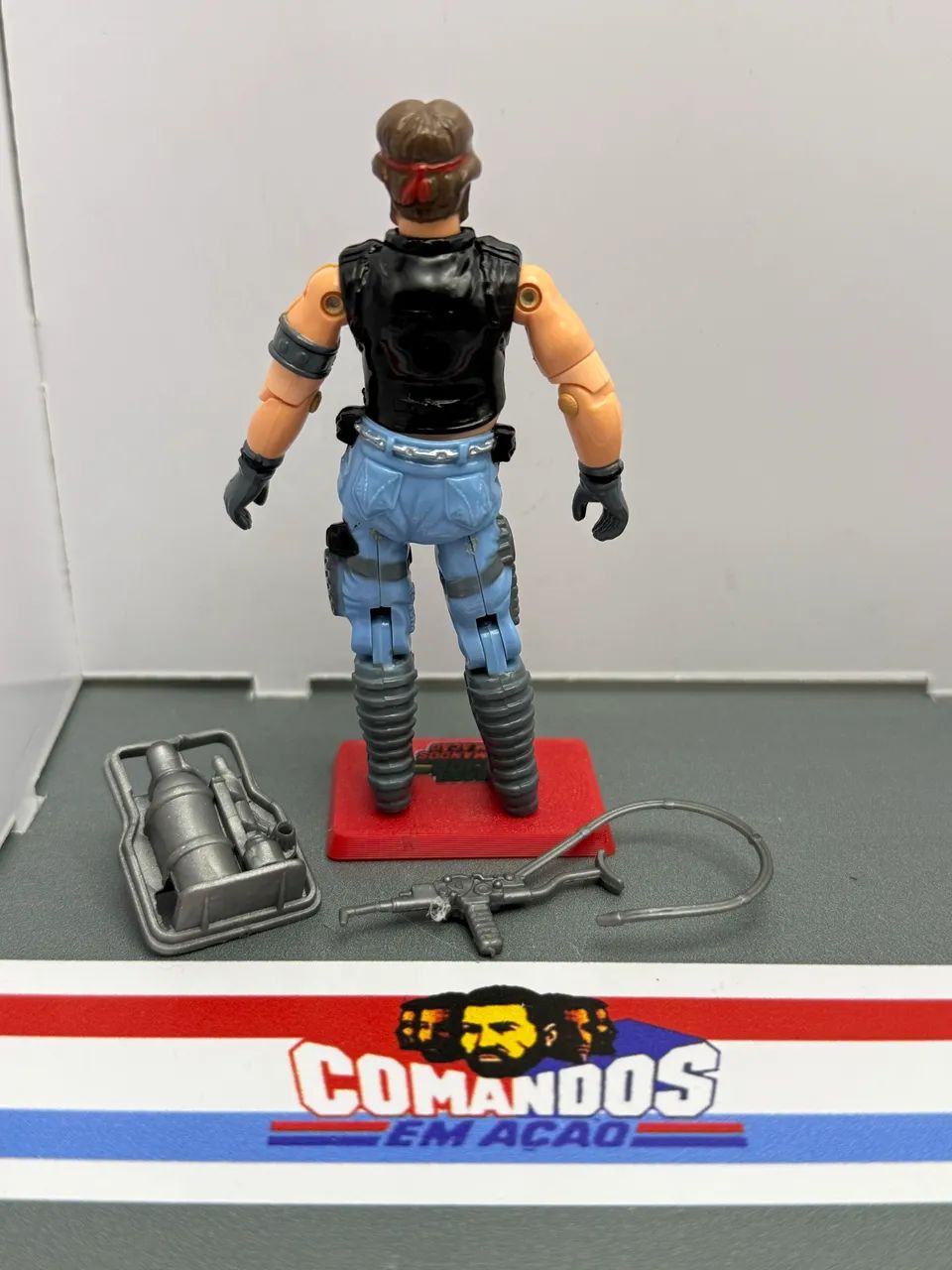 Comandos em Ação Estrela Caveira Mercenário - 1987  - Foto 2