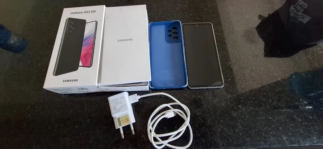 Celular Samsung A53 5G 128 GB Branco Impecável - Foto 4