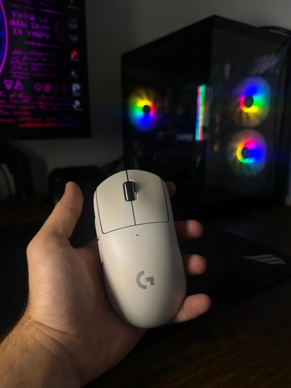 Logitech G Pro X Superlight 2 Branco - Foto 3