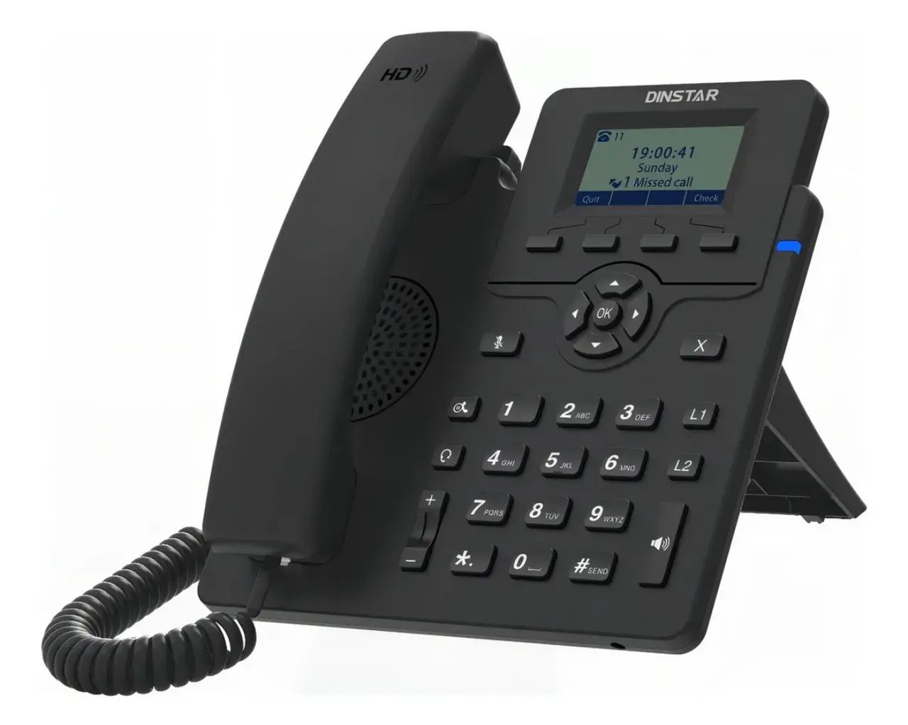 Telefone IP Empresarial Dinstar C60LP