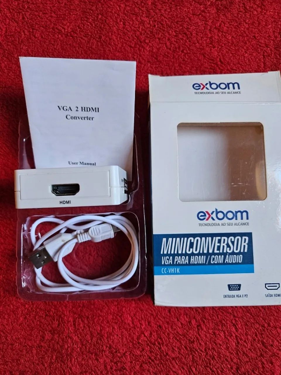 Mini conversor VGA para HDMI - Foto 2