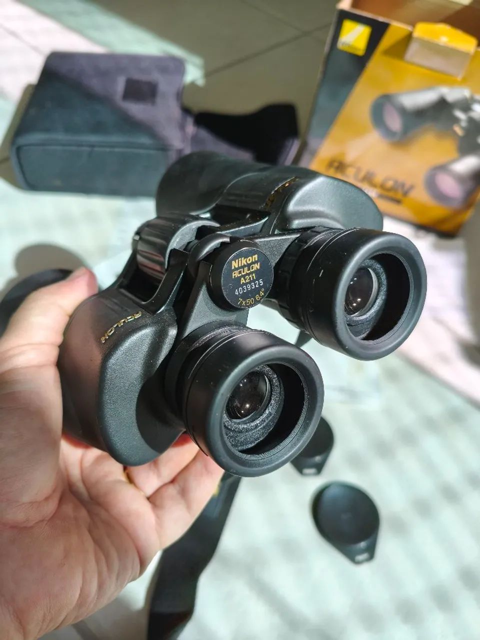 Binóculos Nikon Aculon A211 7x50 - Foto 4