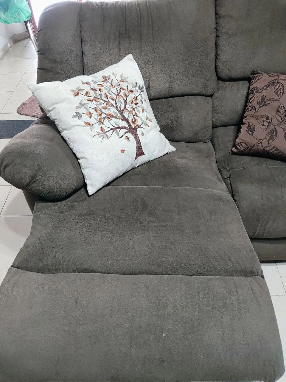 Sofa 5 lugares reclinável Plenitude  - Foto 4
