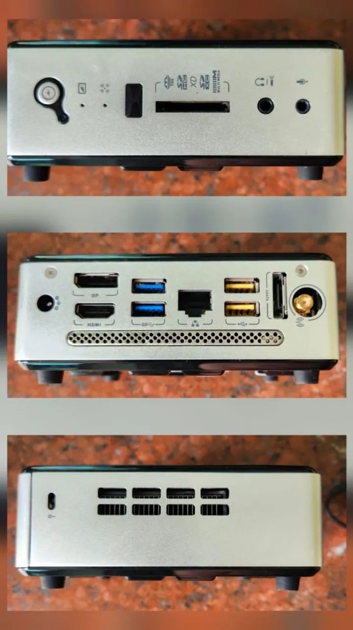 Mini PC Zotac ZBOX NANO-ID61-PLUS, uso como desktop e Media Center - Foto 2