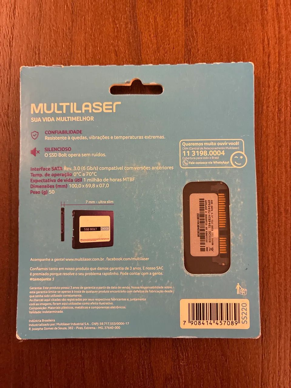 SSD 240 GB Multilaser  - Foto 2