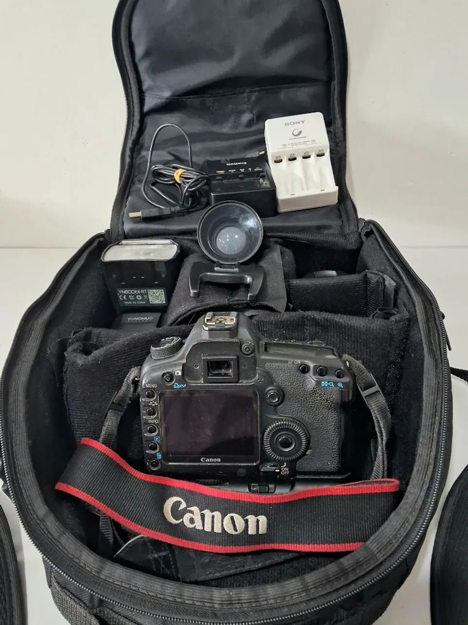 Camera Canon MarkII funcionamento perfeito - Foto 3