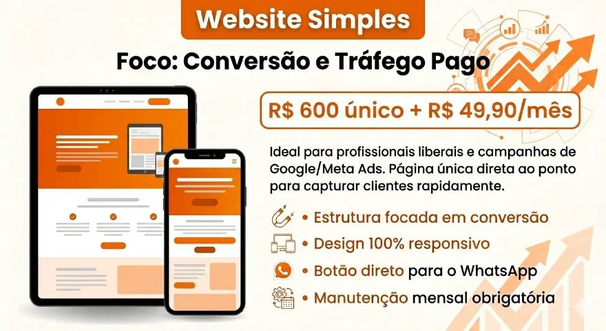 Web Site Simples - Foto 5