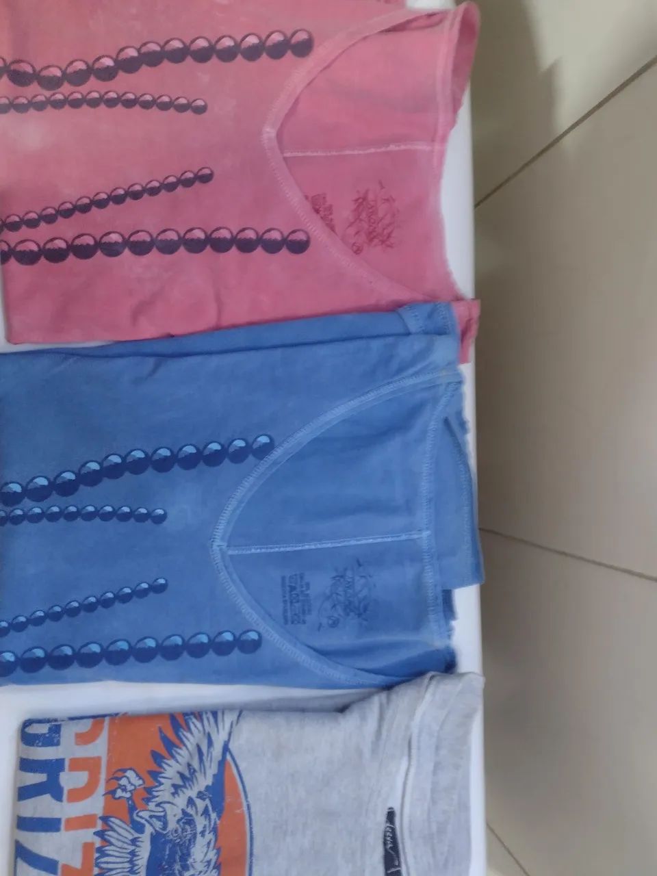 3 camisetas femininas M