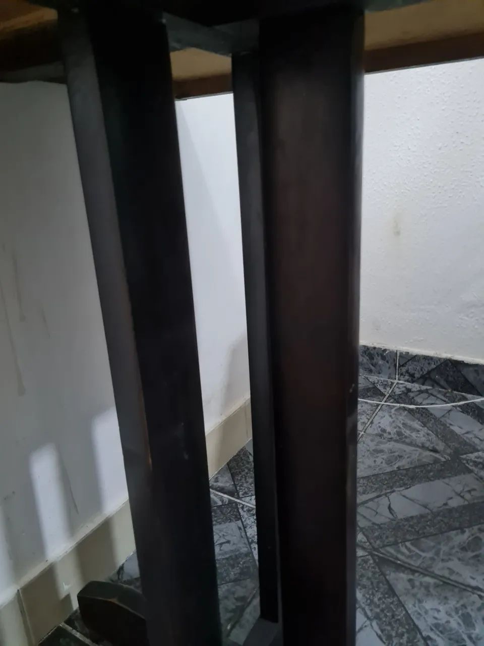 Mesa madeira maciça retro - Foto 5