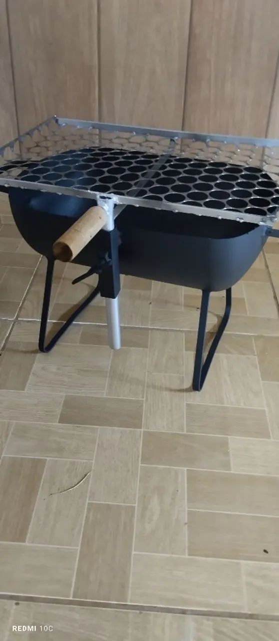 Churrasqueira pequena de mesa  - Foto 4