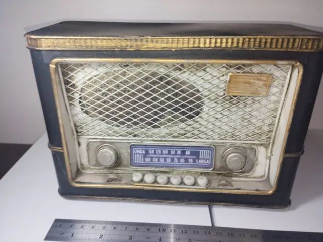 Radio cofre para decoração