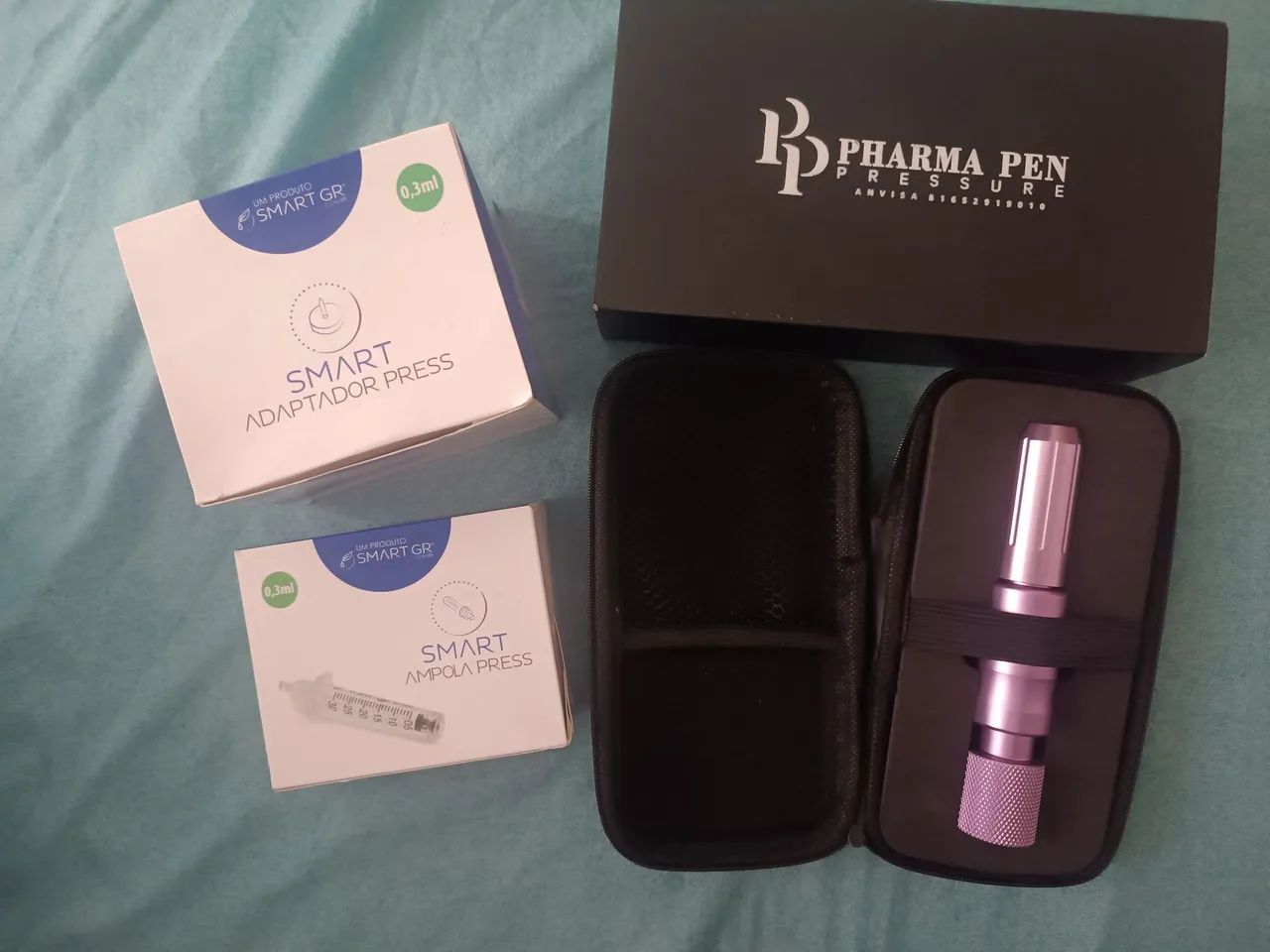 Caneta Pressurizada Pharma Pen Pressure + Smart Adaptador e Ampola Smart GR