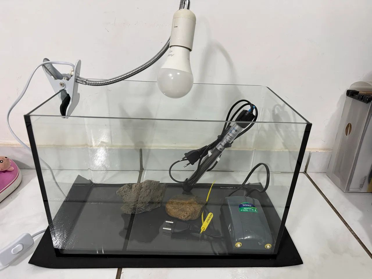 Aquário curvo ocean tech 