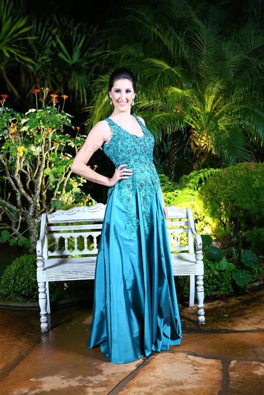 vestido gala bordado - Foto 3