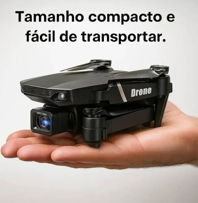 Drone E88 Profissional com Câmera 4K WiFi Controle App Estável e Fácil de pilotar - Foto 2