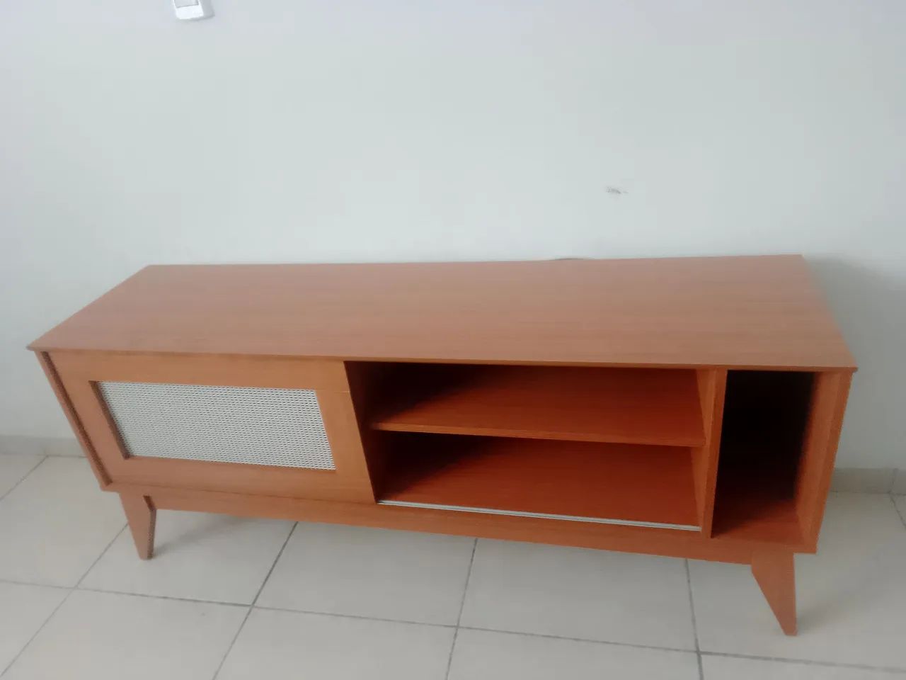 Rack TV 55" Cayman cor cedro  - Foto 2