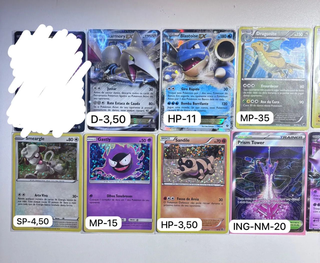 Lote 14 cartas raras Pokémon - Foto 2