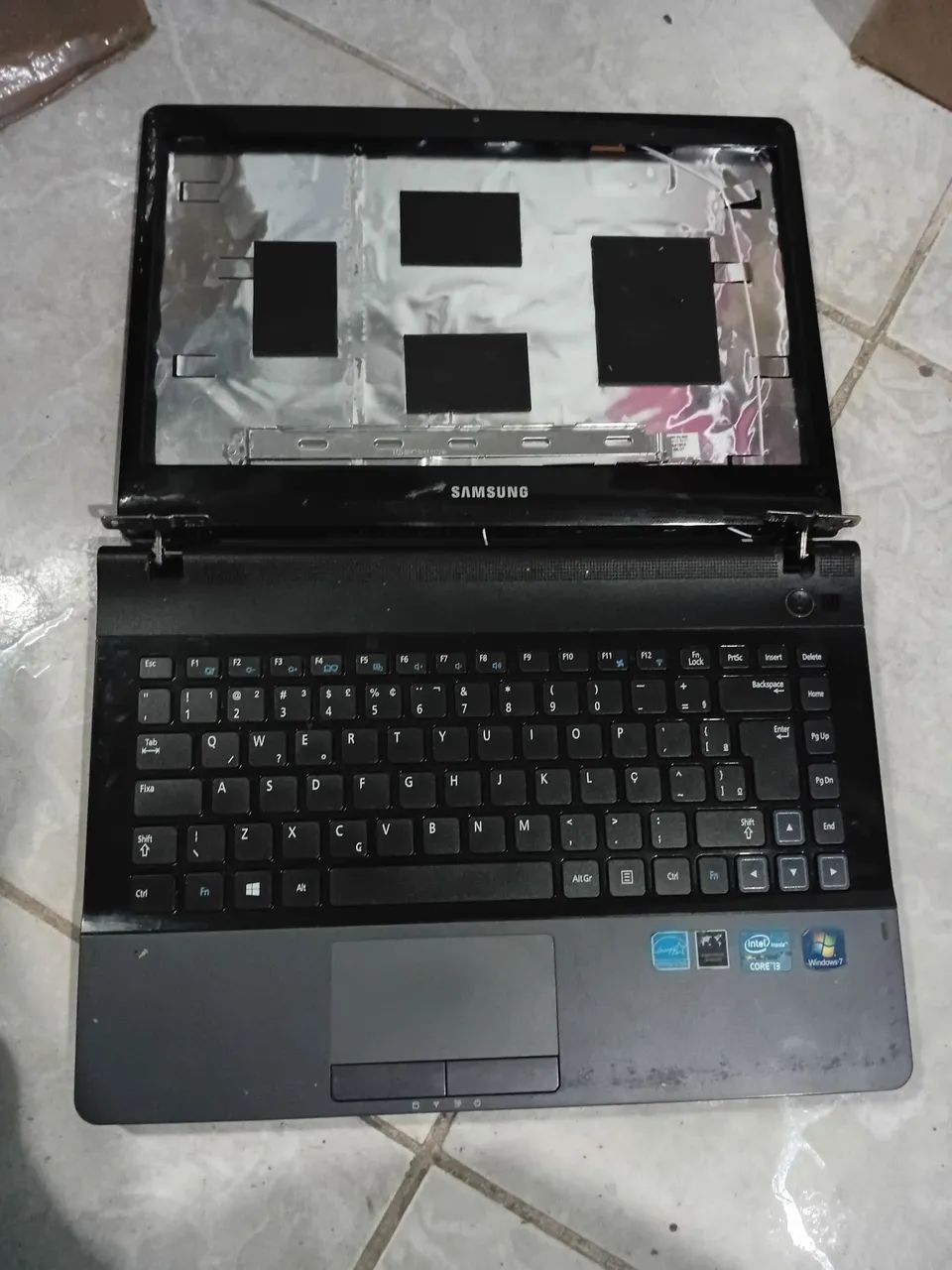 Carcaça completa notebook Samsung np300e4a 