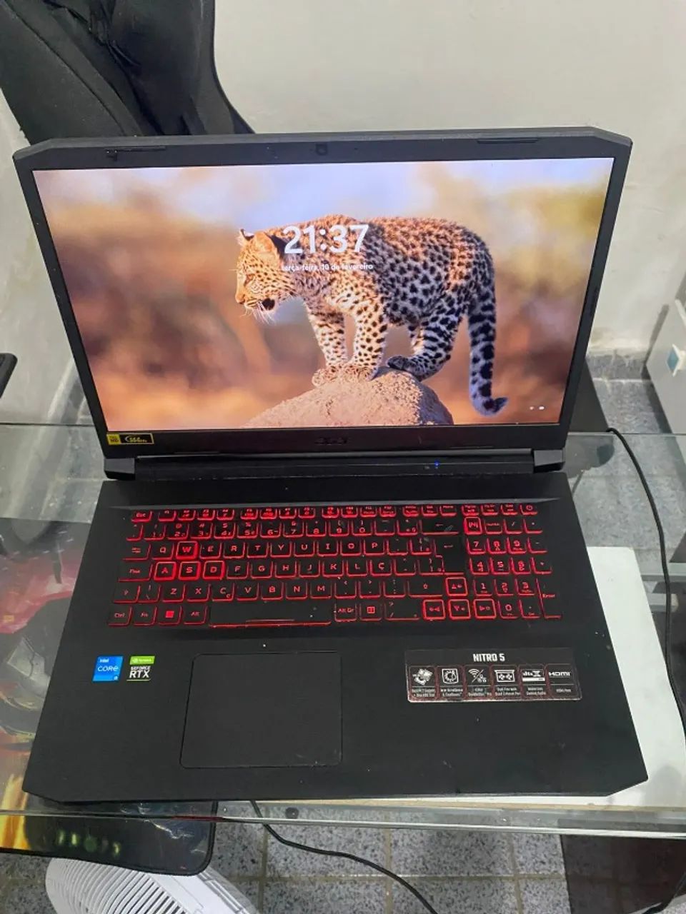 Acer Nitro 5 i5 RTX 3050 32gb Ram '17' Polegadas com Caixa - Foto 4