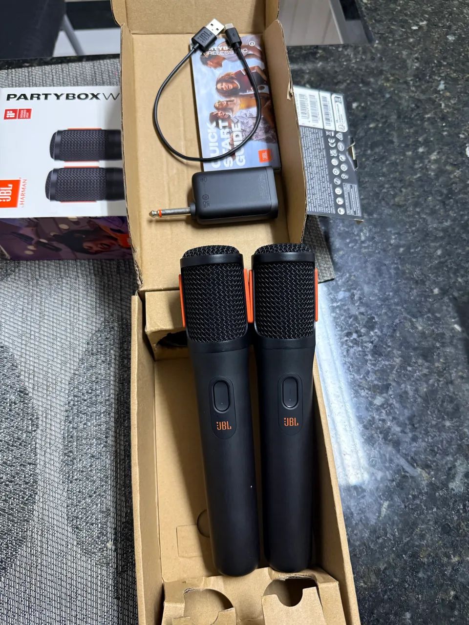 Vendo Microfone JBL Partybox Wireless Mic - NOVO! - Foto 2