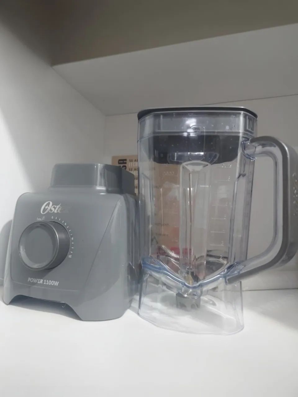 Liquidificador Oster 1100W 3,2 Litros cor Cinza