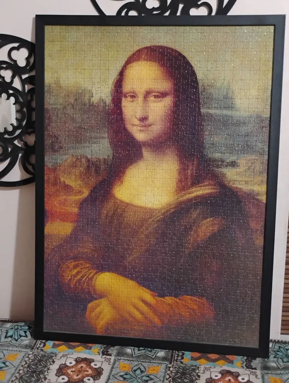 Quadro decorativo Monalisa - Foto 2